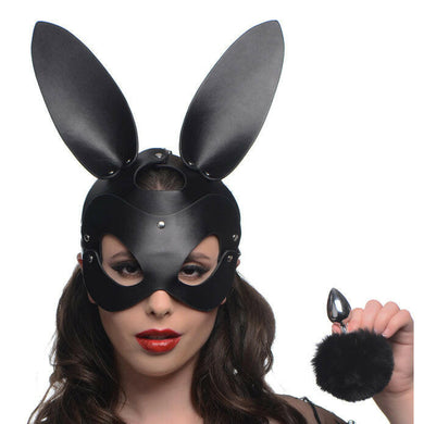 Tailz Bunny Mask With Plug