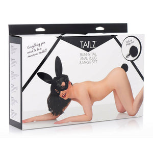 Tailz Bunny Mask With Plug