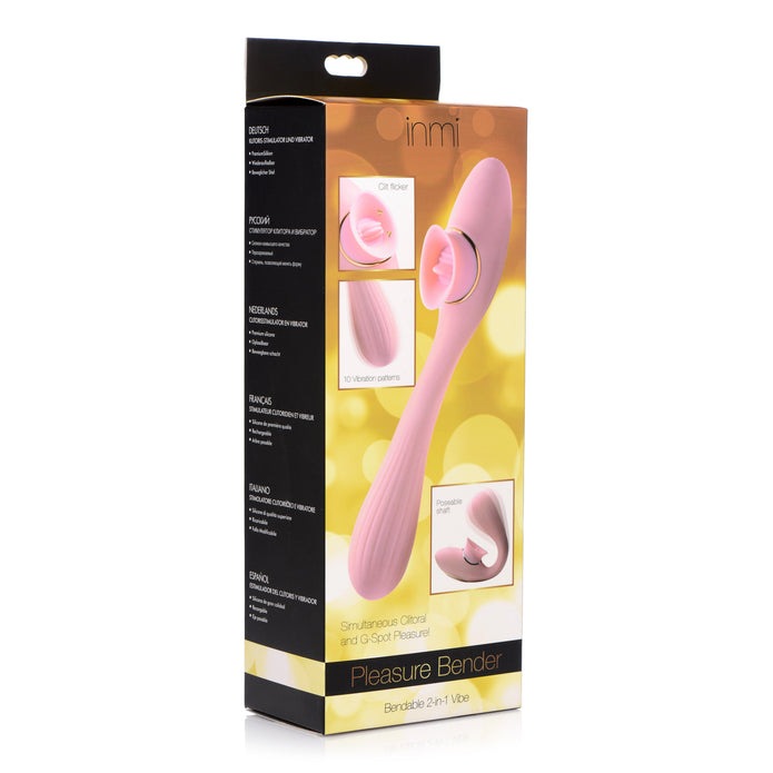 Inmi Pleasure Bender Bendable 2-In-1 Vibe