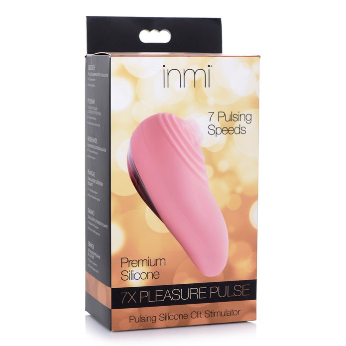 Inmi 7X Pleasure Pulse Silicone Clit Stimulator