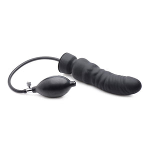 Master Series Dick-Spand Inflatable 7.5in. Silicone Dildo