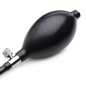Master Series Dick-Spand Inflatable 7.5in. Silicone Dildo