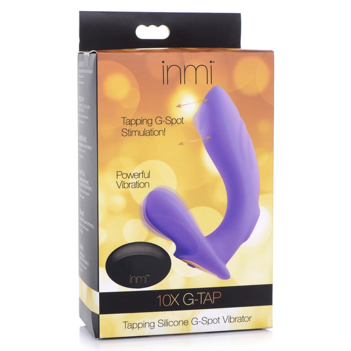 Inmi 10X G-Tap Tapping Silicone G-Spot Vibrator