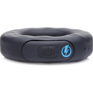 Zeus E-Stim Pro Silicone Cock Ring Vibe W- Remote