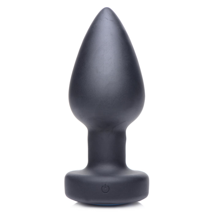 Zeus E-Stim Pro Silicone Vibrating Anal Plug W- Remote