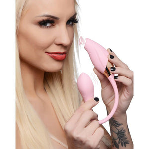 Shegasm 8X Tandem Plus Silicone Suction Clit Stimulator And Egg