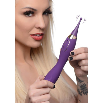 Inmi Power Zinger Pro Pulsing G-Spot Pinpoint Vibe W- Attachments