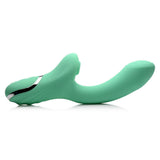 10X Minty Air-Stim Silicone Rabbit Vibrator