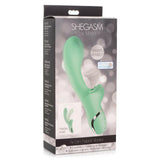 10X Minty Air-Stim Silicone Rabbit Vibrator