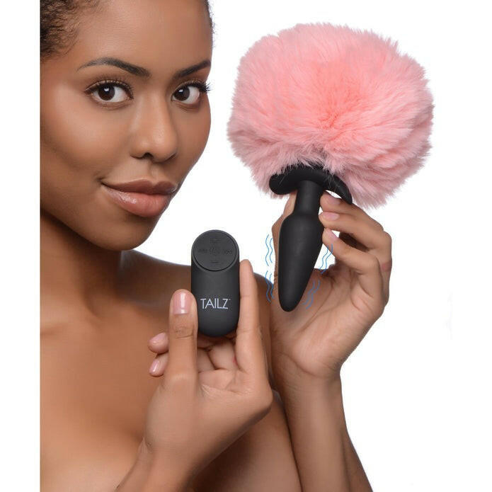 Tailz Vibrating Anal Plug & 3 Tails With Remote Control