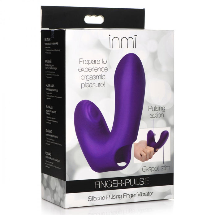 Inmi Finger-Pulse Silicone Pulsing Finger Vibrator