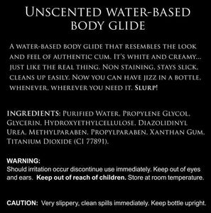 Jizz Unscented Water-Based Lube
