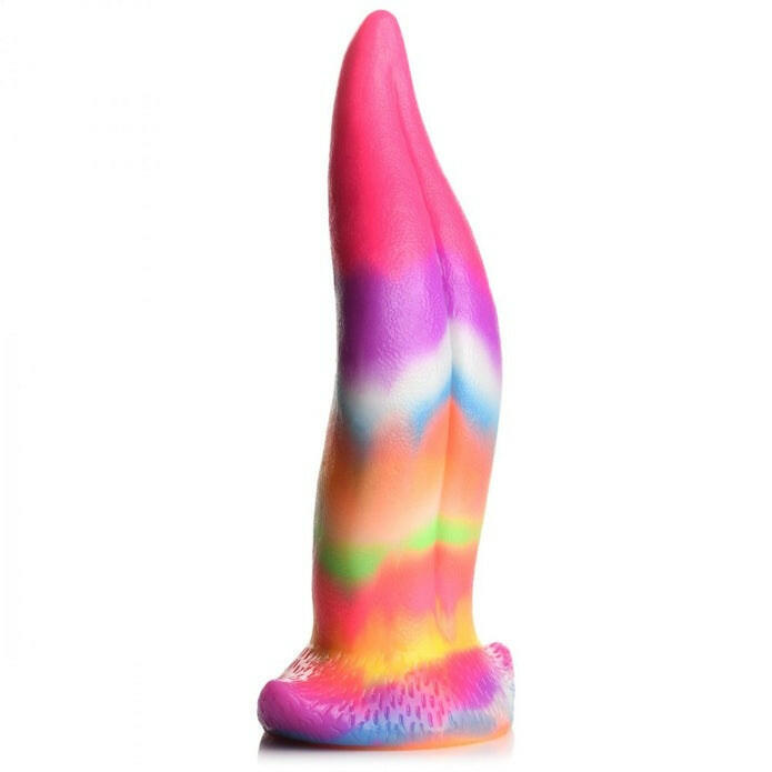 Unicorn Kiss Dildo Glow In The Dark