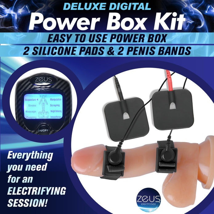 Zeus Deluxe Power E-Stim Box Kit