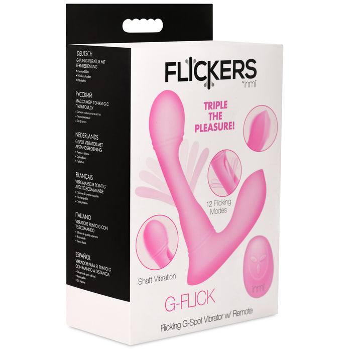 Inmi G-Flick Flicking G-Spot Vibrator W/ Remote