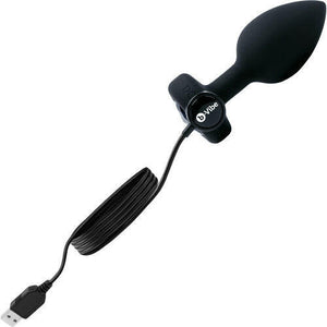 B-Vibe Vibrating Jewel Plug M/L remote Controlled-Black