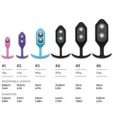 B-Vibe Snug Plug 2 Weighted Plug