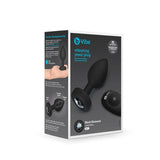 B-Vibe Vibrating Jewel Plug M/L remote Controlled-Black