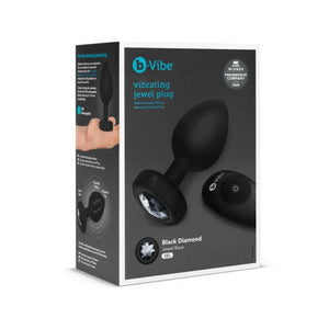 B-Vibe Vibrating Jewel Plug XXL remote controlled