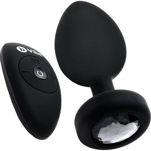 B-Vibe Vibrating Jewel Plug XXL remote controlled