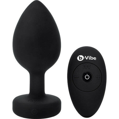 B-Vibe Vibrating Jewel Plug XXL remote controlled
