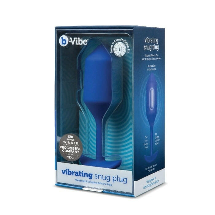 B-Vibe Vibrating Snug Plug 4 Weighted Plug