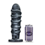 Blush Jet Annihilator 11 in. Anal Plug Carbon Metallic Black
