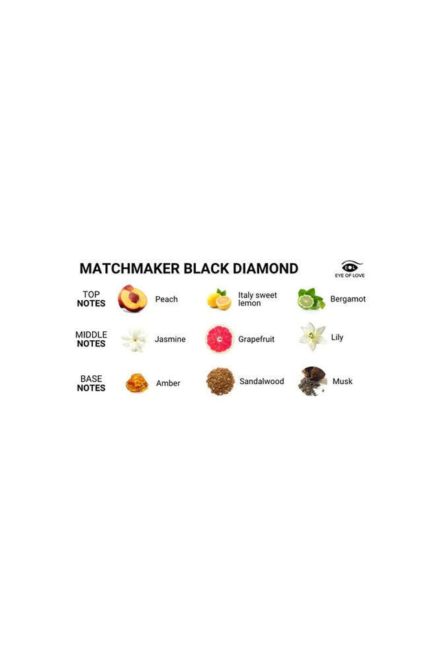 Eye of Love - Matchmaker Black Diamond LGBTQ+ Attract Him Pheromone Parfum - 1oz