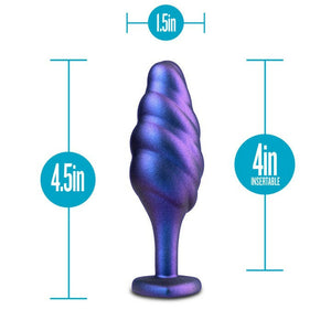 Anal Adventures Matrix Bumped Bling Sapphire 4.5-Inch Anal Plug