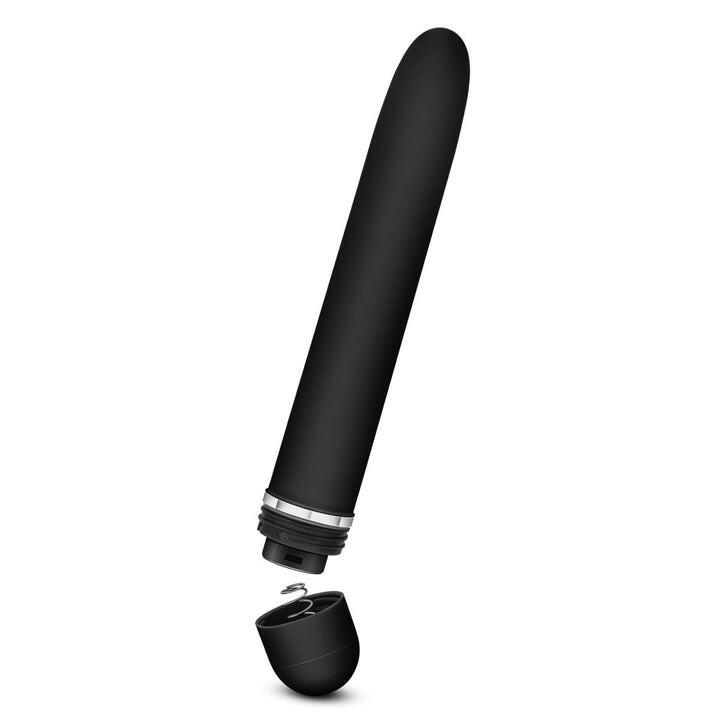 Rose Luxuriate Black 7-Inch Vibrator