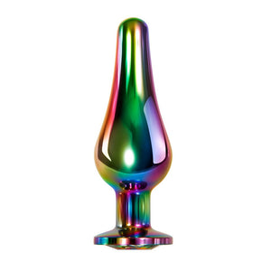 Evolved Rainbow Metal Anal Plug