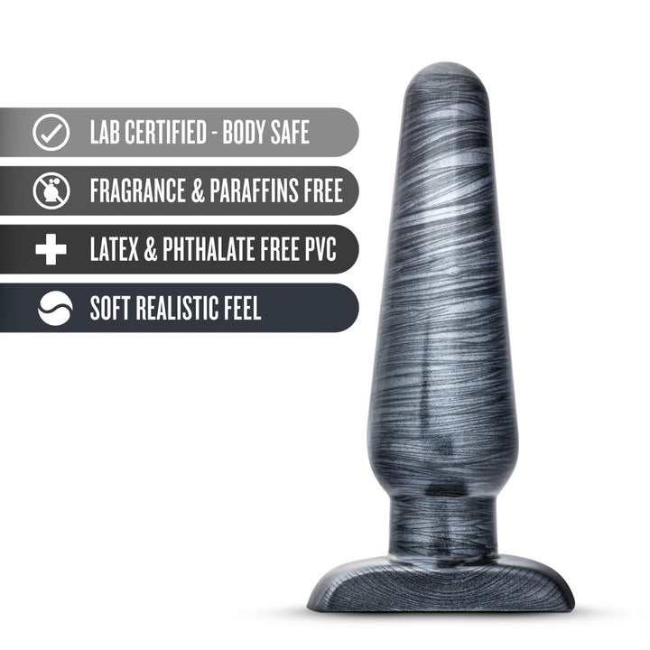 Blush Jet Large Plug Carbon Metallic Black