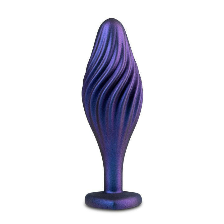 Anal Adventures Matrix Swirling Bling Sapphire 4.5-Inch Anal Plug