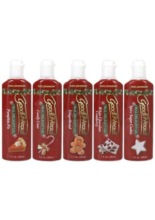 Goodhead Oral Delight Gel Holiday 5pk