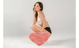 Fur Heart Wedge