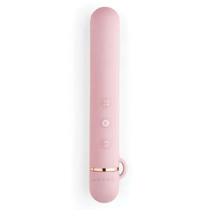 Le Wand Chrome Baton Rechargeable Silicone Mini Vibrator