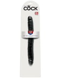 King Cock 12" Slim Double Dildo