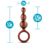 Blush Anal Adventures Matrix - Beaded Loop Plug - Copper