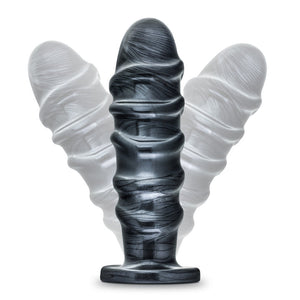Blush Jet Annihilator 11 in. Anal Plug Carbon Metallic Black