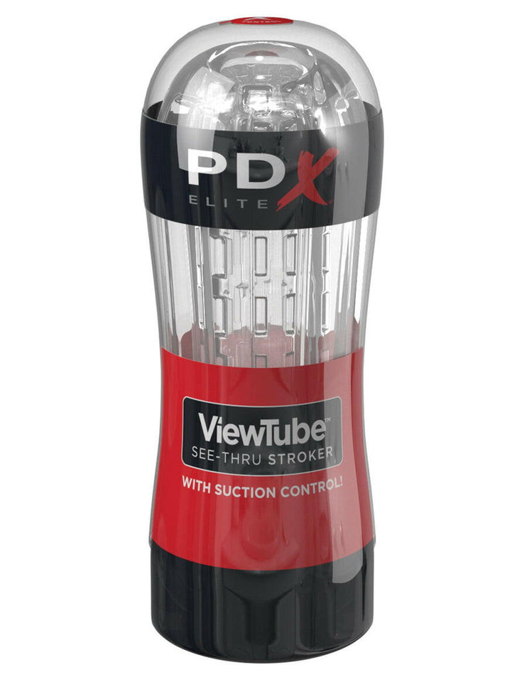 PDX Elite ViewTube Stroker-Clear