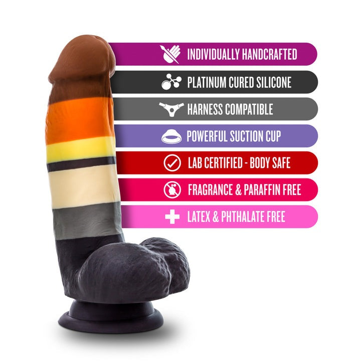Avant Pride P9 Bear Realistic Brown Dildo