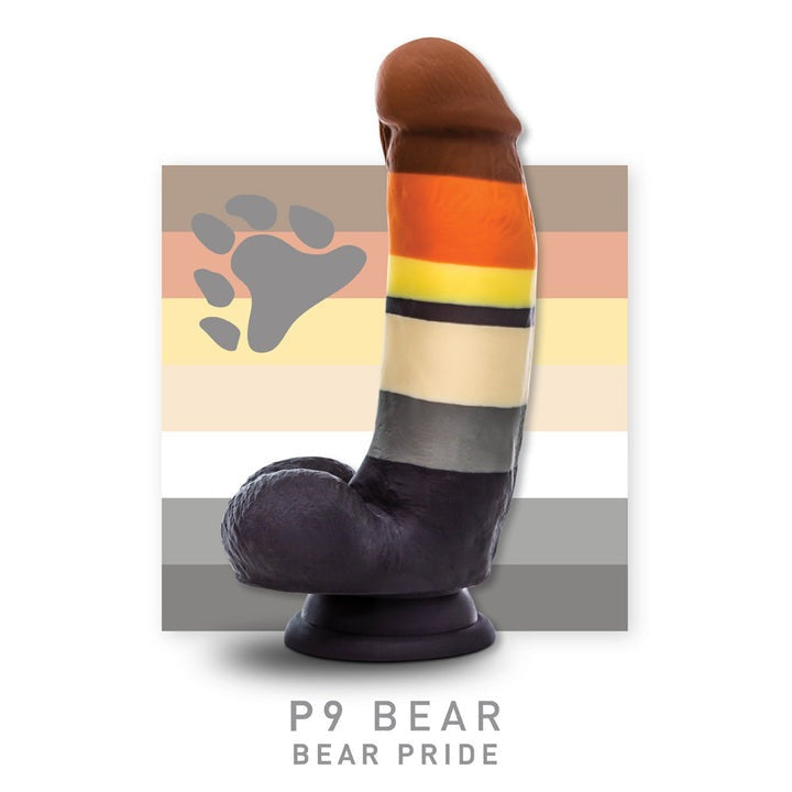 Avant Pride P9 Bear Realistic Brown Dildo