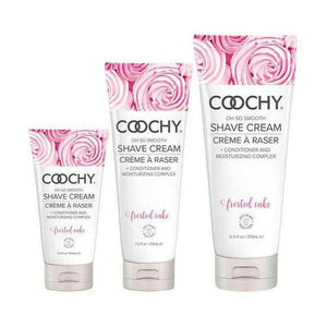 Coochy Shave Cream-Frosted Cake