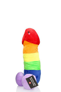 24 inch Penis Plushie - Rainbow
