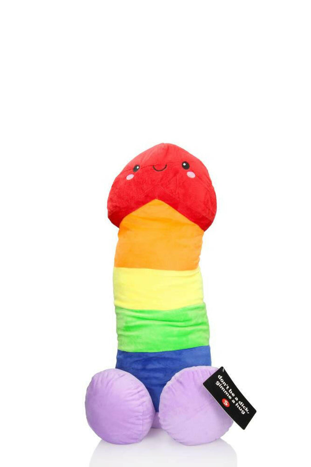 24 inch Penis Plushie - Rainbow