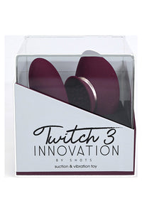 Twitch 2 innovation Vibrating Egg- Burgundy