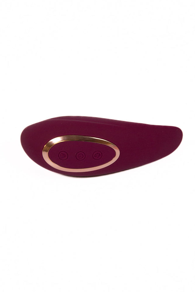 Twitch 2 innovation Vibrating Egg- Burgundy