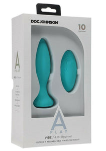 A-Play - Vibe - Rechargeable Silicone Anal Plug with Remote 3 sizes