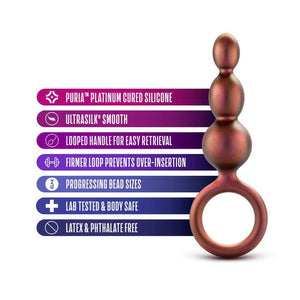 Anal Adventures Matrix - Beaded Loop Plug