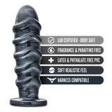 Blush Jet Annihilator 11 in. Anal Plug Carbon Metallic Black
